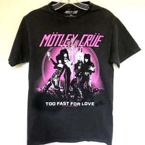 Motley Crue Too Fast Love T shirt